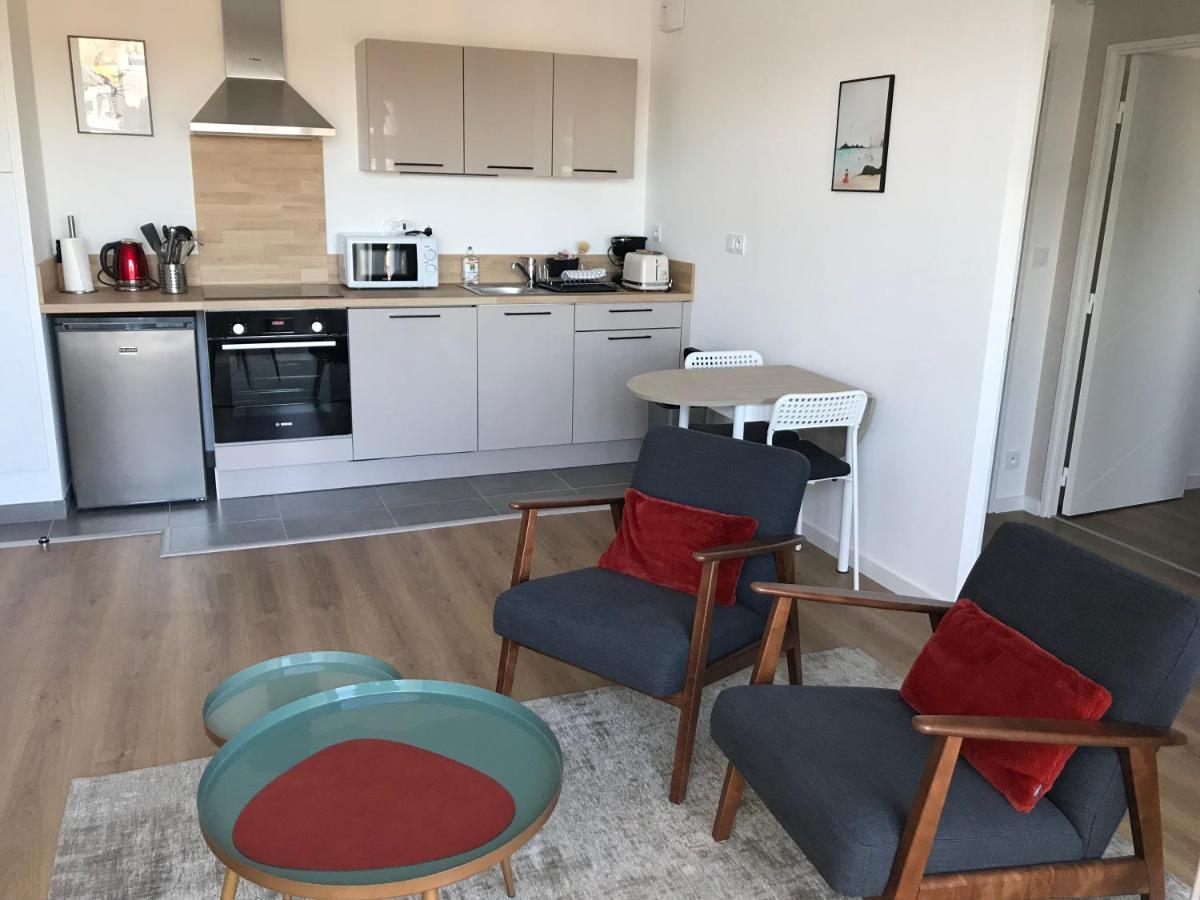 Appartement Neuf Et Bien Situe Avec Un Classement Saint-Malo Bagian luar foto